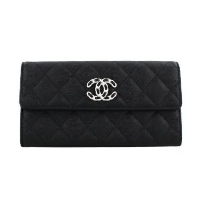 シャネル 長財布 レディース ブラック CHANEL AP3710 B14928 94305 ...