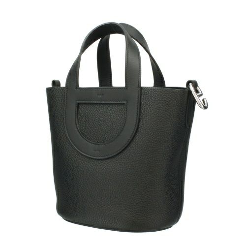 エルメス イン・ザ・ループ 18 ノワール トリヨンクレマンス/スイフト シルバー金具 U刻印 HERMES In-The-Loop18