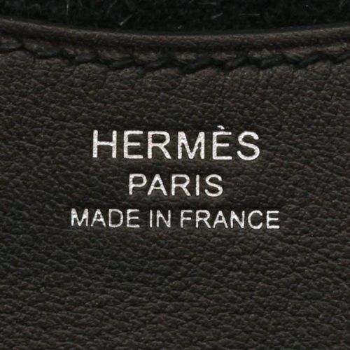 エルメス イン・ザ・ループ 18 ノワール トリヨンクレマンス/スイフト シルバー金具 U刻印 HERMES In-The-Loop18