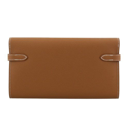 HERMES / ケリーウォレットロング ゴールド シルバー金具 C刻印 長財布 渋谷並木橋店】HERMES エルメス 長財布 ケリーウォレット ロング