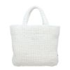 プラダ トートバッグ レディース ホワイト スモール クロシェ トートバッグ PRADA 1BG422 V OOL 2C2T F0009 BIANCO