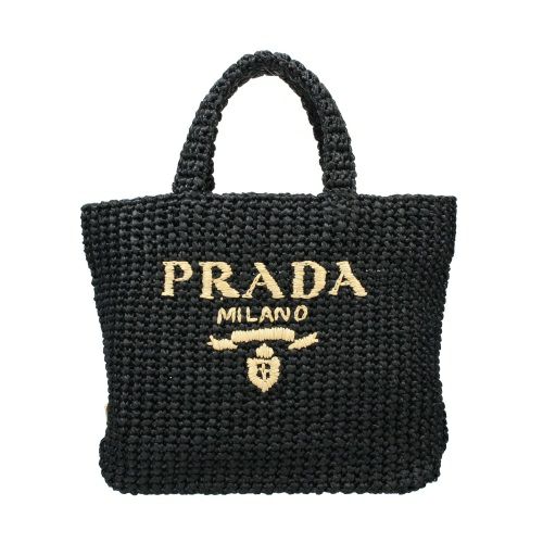 プラダ トートバッグ レディース ブラック スモール クロシェ トートバッグ PRADA 1BG422 V OOL 2C2T F0ES7 NERO C