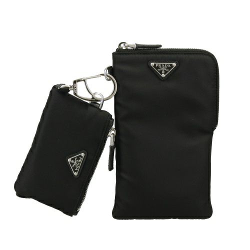 プラダ フォンケース レディース メンズ ブラック PRADA 2TT091 2DMI  