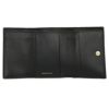 マルニ 三つ折り財布 レディース ブラック MUSEO TRIFOLD YEN WALLET TONE MARNI PFMO0056U1 P2644 Z2L38 MERCURY BLACK