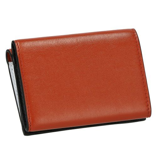 マルニ 三つ折り財布 レディース ブラウン MUSEO TRIFOLD YEN WALLET TONE MARNI PFMO0056U1 P2644 Z529N RUST CLOUD