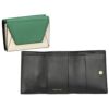 マルニ 三つ折り財布 レディース グリーン MUSEO TRIFOLD YEN WALLET TONE MARNI PFMO0056U1 P2644 ZO611 AGATE GREEN/SHELL