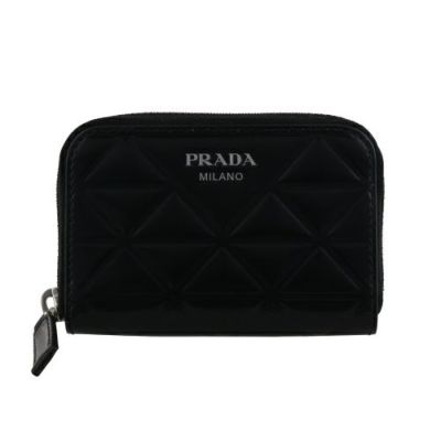 プラダ コインケース メンズ ブラック PRADA 2MM003 2CNV F0002 NERO | GINZA LoveLove（ラブラブ）