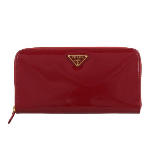 プラダ 長財布 レディース レッド PRADA 1ML506 069 F0E06 CHERRY | GINZA LoveLove（ラブラブ）