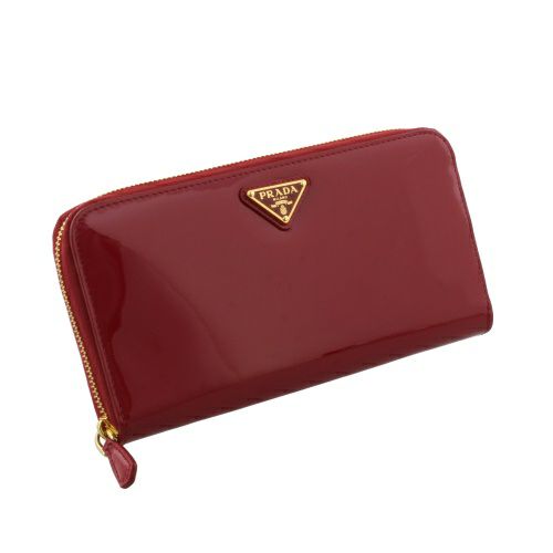 プラダ 長財布 レディース レッド PRADA 1ML506 069 F0E06