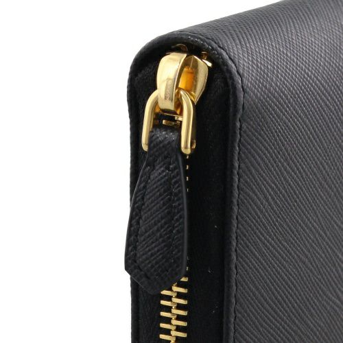 PRADA ブラック 長財布　レディース プラダ PRADA 長財布 レディース ブラック 1ML506 QHH F0002