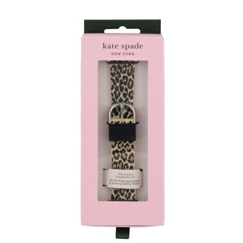 ケイトスペード アップルウォッチ付け替えバンド シリコン レオパード Kate Spade KSS0022