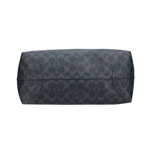 コーチ アウトレット トートバッグ レディース シグネチャー ネイビー COACH OUTLET CP074 SVN2V デニム/ミッドナイトネイビー