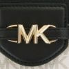 マイケルコース ショルダーバッグ レディース シグネチャー ブラック MICHAEL KORS 35F3G6RC1B VANILLA/BLK