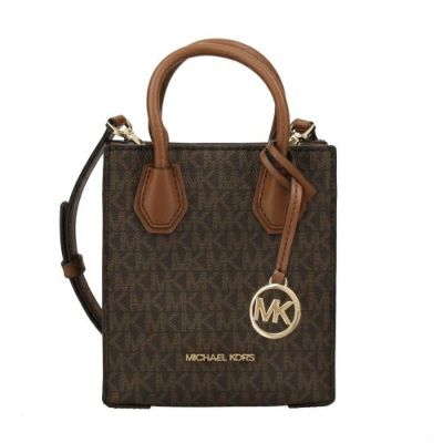 マイケルコース ショルダーバッグ レディース マーサー シグネチャー クロスボディー ブラウン MICHAEL KORS 35T1GM9C0I  BROWN | GINZA LoveLove（ラブラブ）