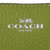 コーチ アウトレット ポーチ レディース ペブルド レザー コーナー ジップ リストレット グリーン COACH OUTLET CP483 SVAX7