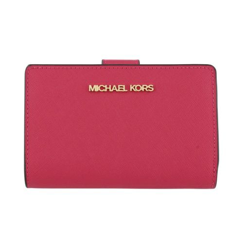 マイケルコース 二つ折り財布 レディース ピンク MICHAEL KORS 35F7GTVF2L ELECTRIC PNK