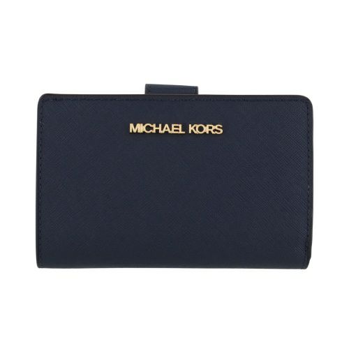 マイケルコース 二つ折り財布 レディース ネイビー MICHAEL KORS 35F7GTVF2L NAVY