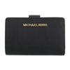 マイケルコース 二つ折り財布 レディース ブラック MICHAEL KORS 35F7GTVF2L BLACK