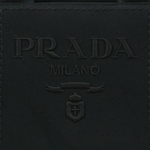 プラダ ハンドバッグ レディース CANAPA RICAMO カナパ リカーモ ブラック PRADA 1BG464 V 3OM 2CYA F0002 NERO