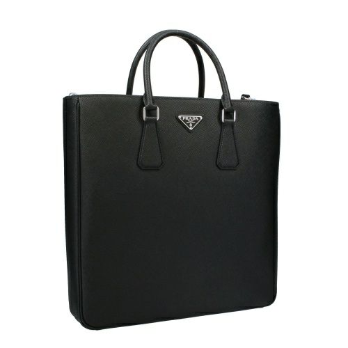 プラダ トートバッグ メンズ ブラック PRADA 2VG115 V OOF 2FAD F0002 NERO