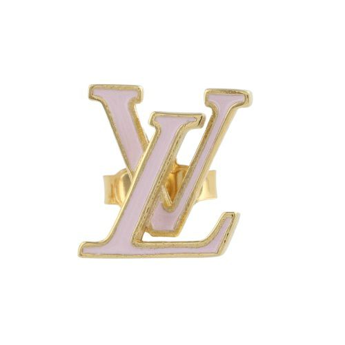 ルイヴィトン ピアス レディース ピアス・LVアイコニック ピンク LOUIS VUITTON M01136