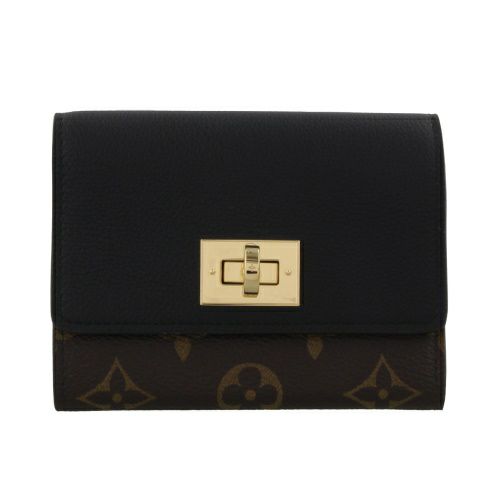 超美品】Louis Vuitton 懐かしく ブラック☆ポルトフォイユルー財布