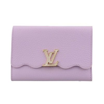 ルイヴィトン 三つ折り財布 ポルトフォイユ・カプシーヌ コンパクト ブルー LOUIS VUITTON M83576 シェイデッド ブルー |  GINZA LoveLove（ラブラブ）