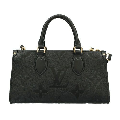 ルイヴィトン ハンドバッグ レディース オンザゴー EW モノグラム・アンプラント ブラック LOUIS VUITTON M23640