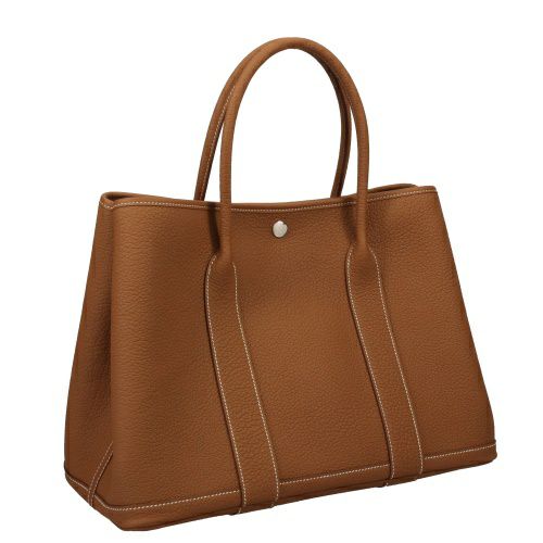 【美品です】ガーデンパーティPM ブーゲンビリア エルメス SV □N刻印 HERMES(エルメス) □G刻印ガーデンパーティPMトートバッグ