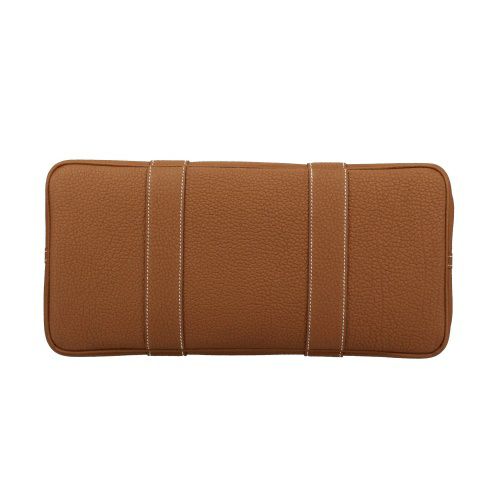 エルメス ガーデンパーティー36 ジンジャー×ゴールド エルメス HERMES ガーデンパーティTPM W刻印 ジンジャー