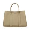 エルメス ガーデンパーティ30 TPM ベージュマルファ ネゴンダ シルバー金具 B刻印 HERMES Garden party TPM