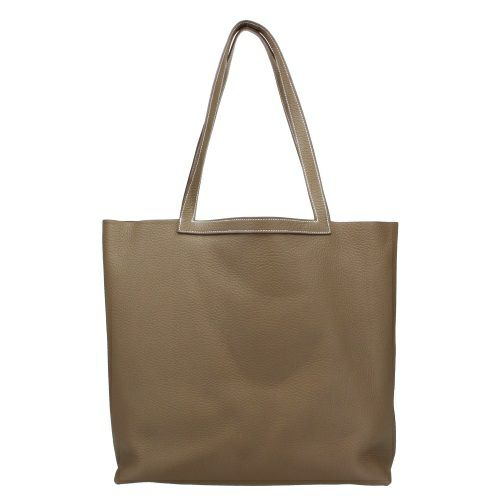 エルメス カバセリエ46 エトゥープ トリヨンクレマンス U刻印 HERMES 