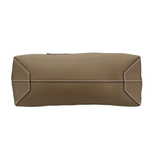 エルメス カバセリエ46 エトゥープ トリヨンクレマンス U刻印 HERMES Cabasellier46