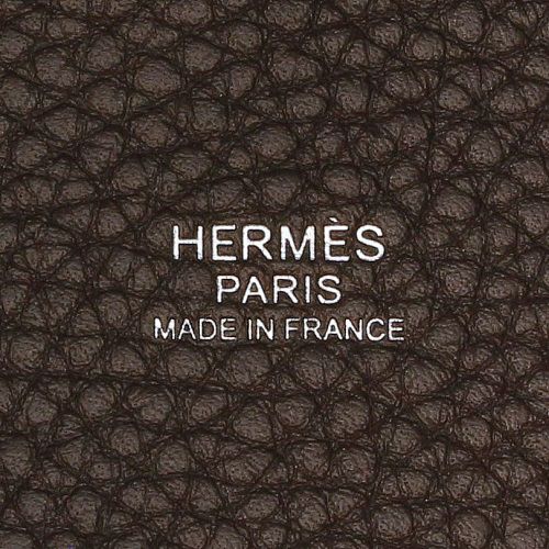 エルメス ピコタン・ロック18 PM マカサー トリヨンクレマンス シルバー金具 B刻印 HERMES Picotin PM