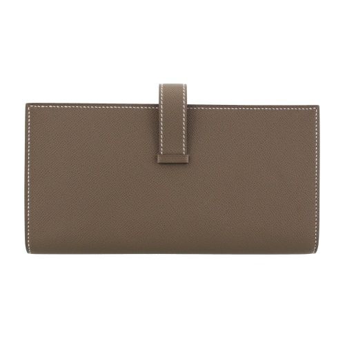 エルメス ベアンスフレ エトゥープ ヴォーマダム シルバー金具 B刻印 HERMES Bearn Soufflet
