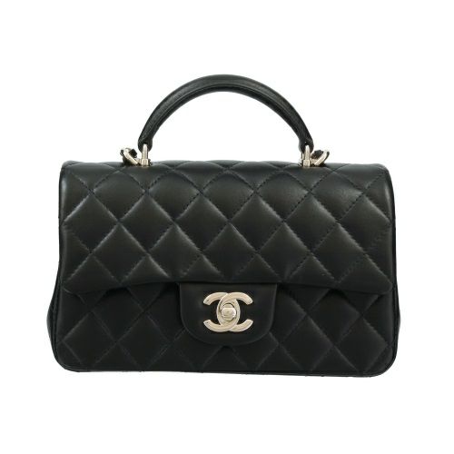 シャネル ハンドバッグ レディース ブラック CHANEL AS2431 B06660  