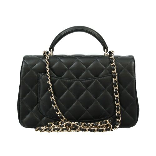 シャネル ハンドバッグ レディース ブラック CHANEL AS2431 B06660 94305