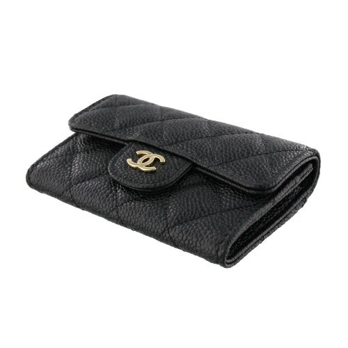 シャネル カードケース レディース ブラック CHANEL AP0214 Y01864 