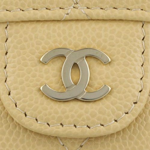 シャネル 三つ折り財布 レディース イエロー CHANEL AP0230