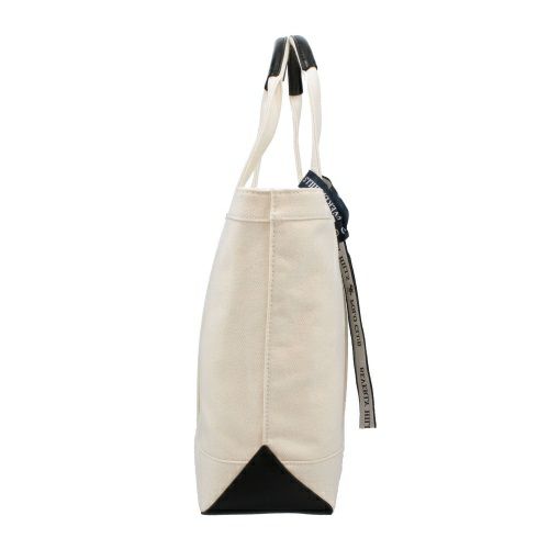 ビバリーヒルズ ポロクラブ トートバッグ レディース ホワイト BEVERLY HILLS POLO CLUB BH1008N IV/IV/BK