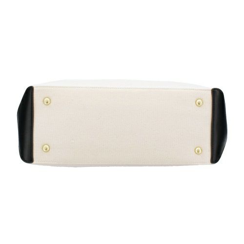 ビバリーヒルズ ポロクラブ トートバッグ レディース ホワイト BEVERLY HILLS POLO CLUB BH1008N IV/IV/BK