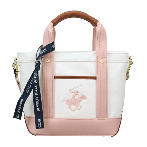 ビバリーヒルズ ポロクラブ トートバッグ レディース ピンク BEVERLY HILLS POLO CLUB BH2006N WH/PPK/PPK