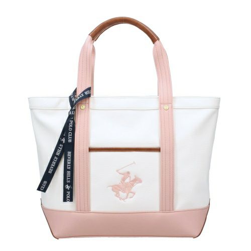 ビバリーヒルズ ポロクラブ トートバッグ レディース ピンク BEVERLY
