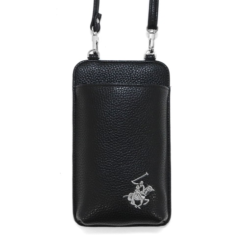 ビバリーヒルズ ポロクラブ スマホショルダー レディース ブラック BEVERLY HILLS POLO CLUB BH2009 ブラック
