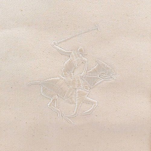 ビバリーヒルズ ポロクラブ トートバッグ レディース ホワイト BEVERLY HILLS POLO CLUB BHC008 アイボリー/アイボリー