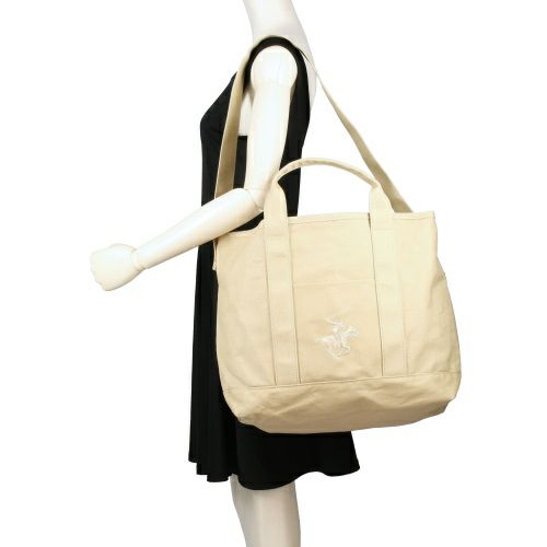 「BEVERLY HILLS POLO CLUB」 2WAYバッグ ベージュ BEVERLY HILLS POLO CLUB ビバリーヒルズポロクラブ トート