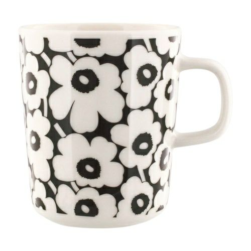 マリメッコ マグカップ レディース Unikko ウニッコ ブラック marimekko 073087 910 BLACK