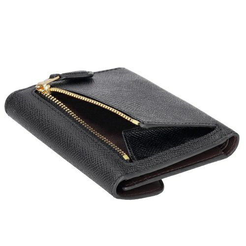 コーチ　ウィンスモールウォレット　二つ折り財布 ブラック C2328 LIBLK COACH（コーチ） 二つ折り財布 レディース ウィン スモール ウォレット