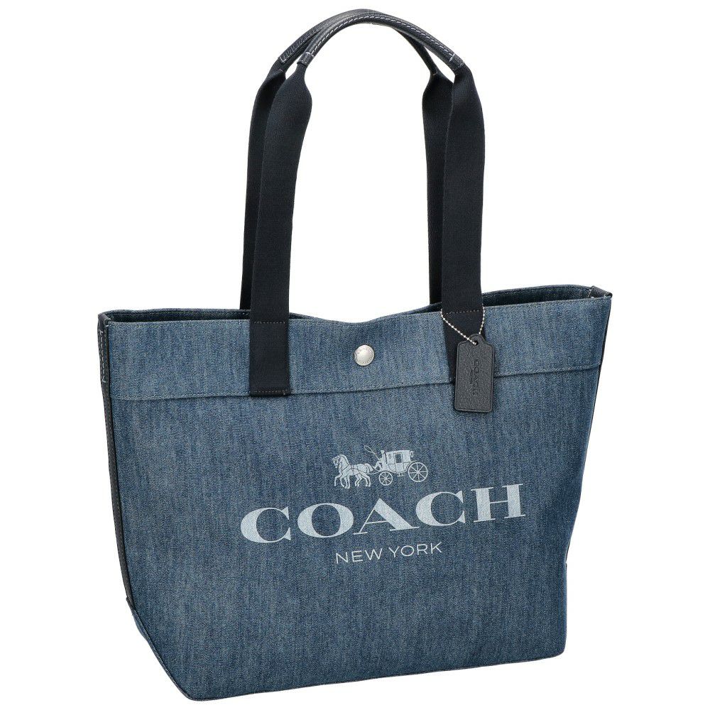 コーチ アウトレット トートバッグ レディース トート・ホース アンド キャリッジ ブルー COACH OUTLET 67415 SV/DE