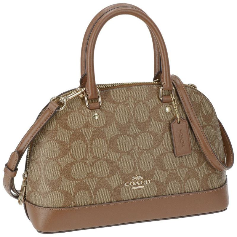 コーチ アウトレット ショルダーバッグ レディース シグネチャー ブラウン COACH OUTLET 27583 IME74